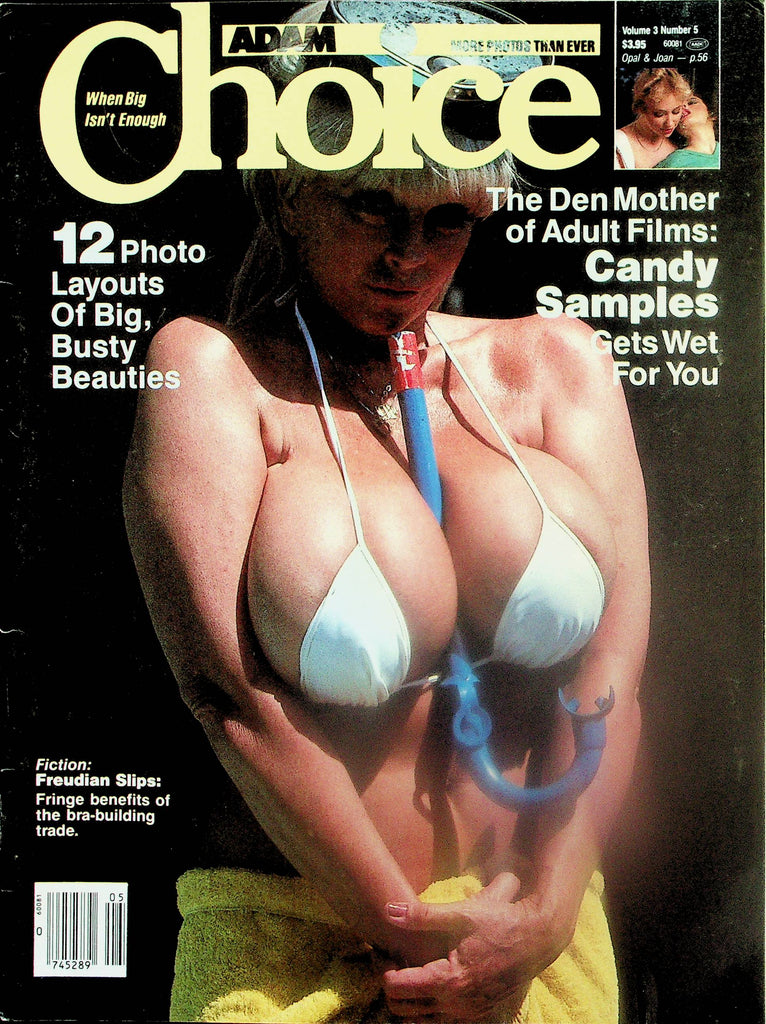 Adam Choice Magazine  Candy Samples  vol.3 #5 1986   102225lm-p