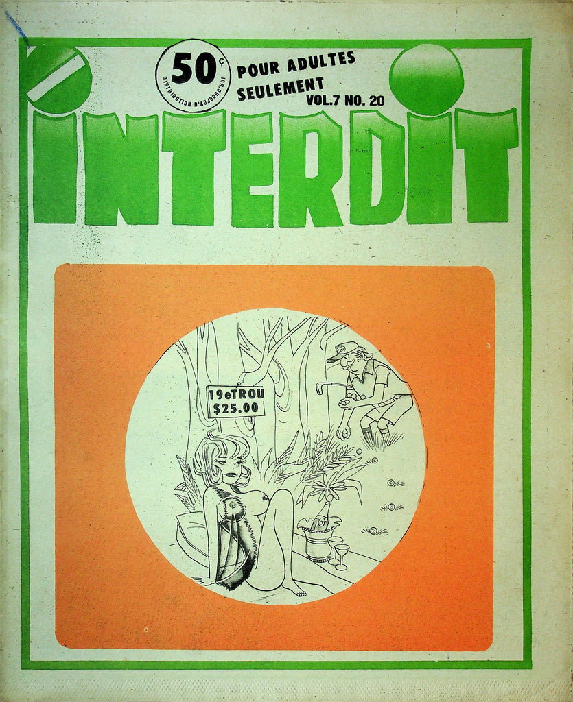 Interdit French Men's Newspaper Vol.7 No.20 061324OSRP
