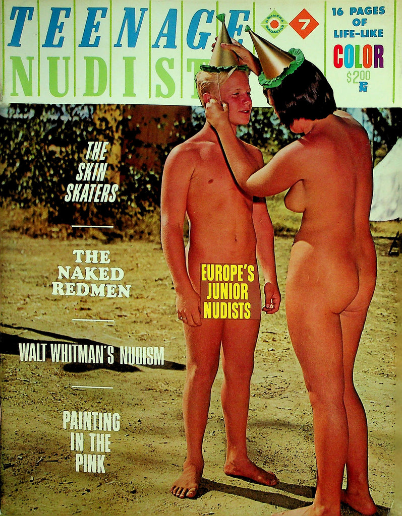 Teenage Nudist 18+ Magazine   Europe's Junior Nudists   #7 April 1965    102026lmp-GSC