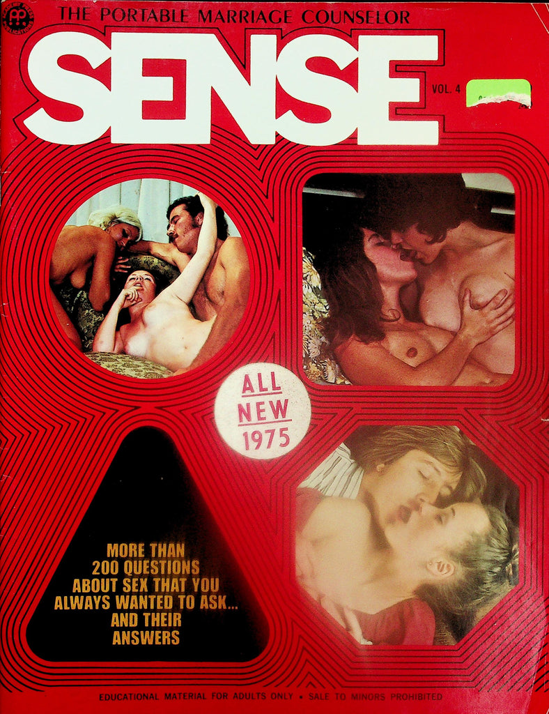 Sense Magazine  Questions About Sex That You Always Wanted To Know  vol.4  August 1975    121925lmp