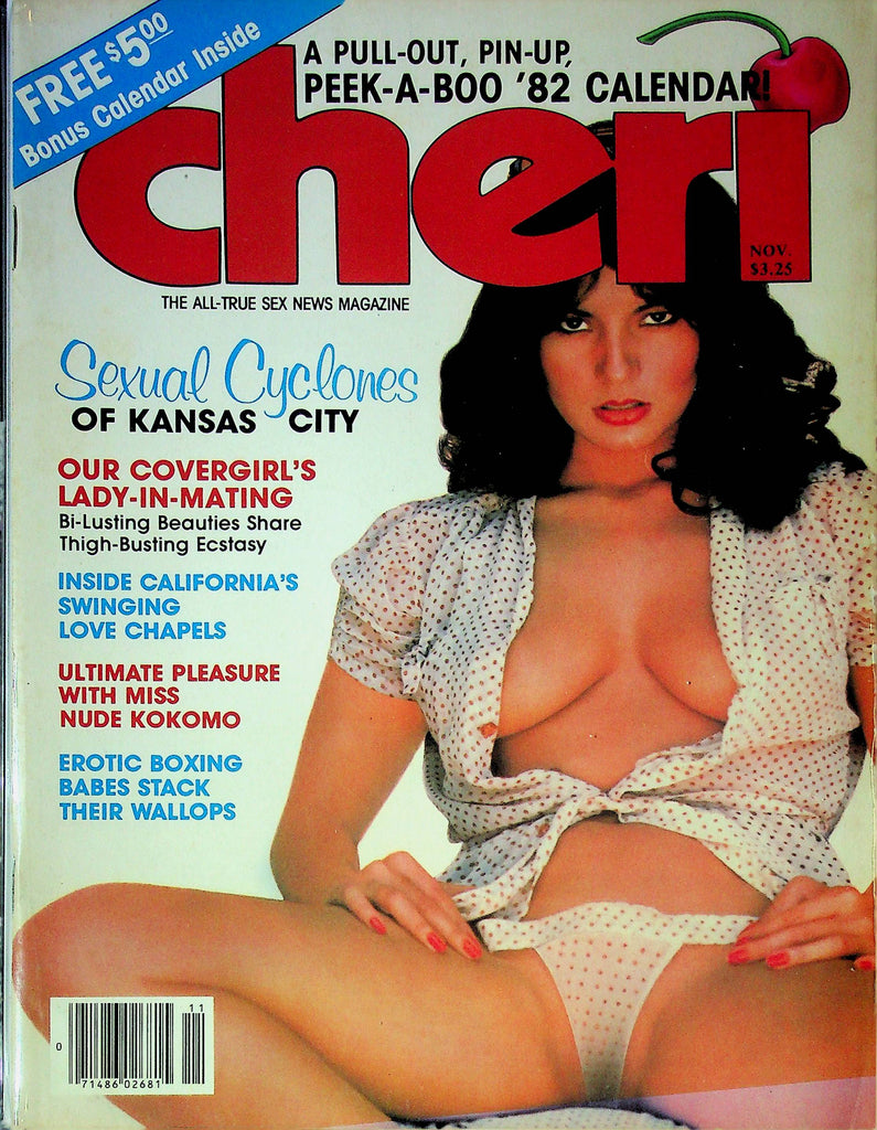 Cheri Magazine California's Swinging Love Chapels November 1981 112823RP