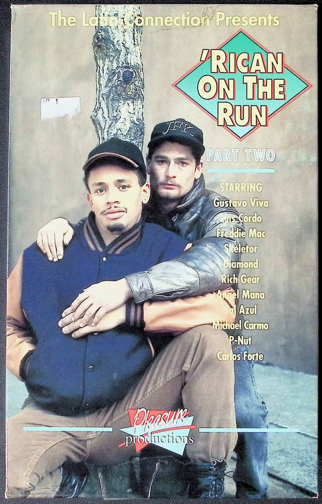 'Rican On The Run Part Two Pleasure Productions Gay VHS 1995 101724JKVHS