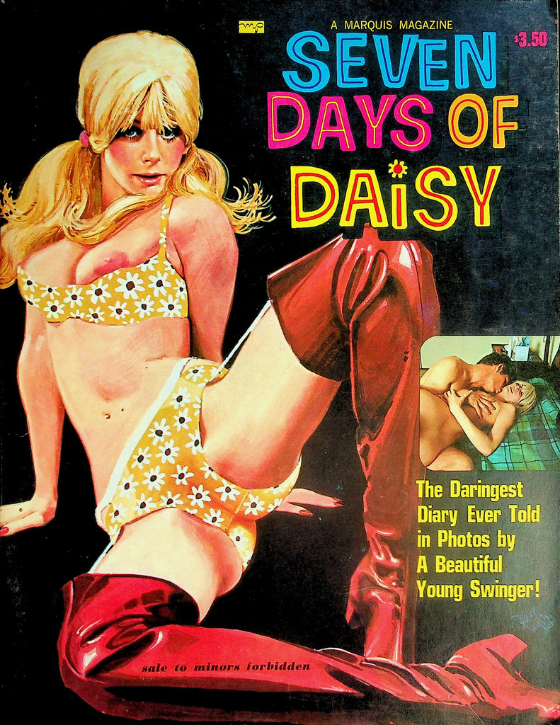 Seven Days Of Daisy Magazine   Daringest Diary Ever Told!  July 1969     032126lmp
