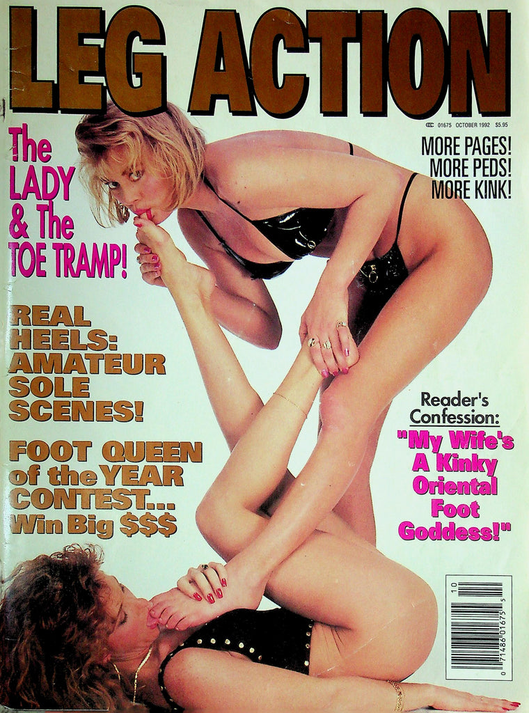 Leg Action Magazine Lady & The Toe Tramp October 1992 031525RP