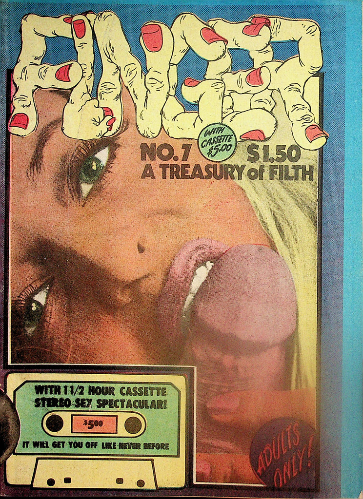 Finger Adult Newspaper Magazine   Josephine / A Treasury Of Filth  #7  1970's     102324lm-p