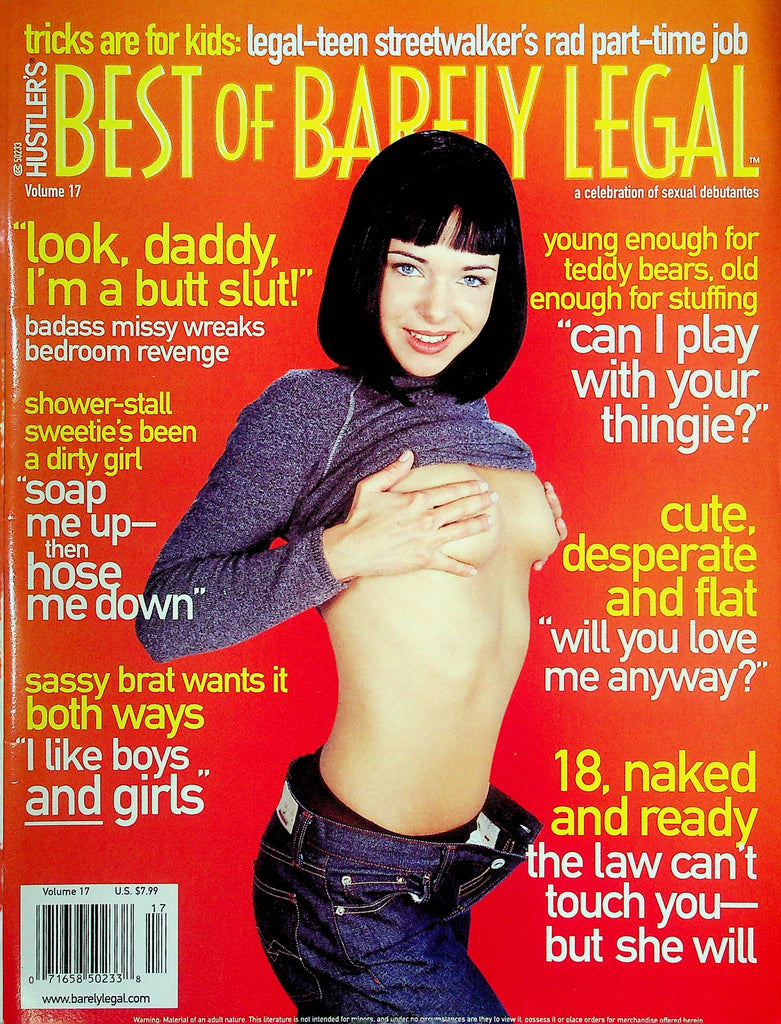 Best Of Hustler Barely Legal Magazine Paula & Bonnie Vol.17 101724RP