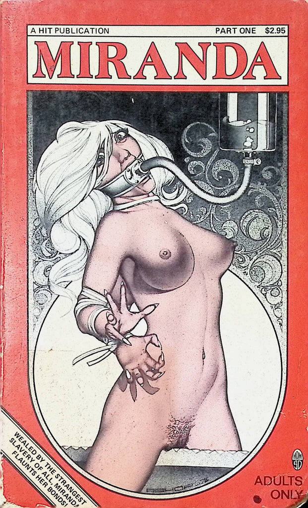 Miranda Part One by F.E. Campbell Number 109 1977 HOM House of Milan Hit Publication Adult Erotic Paperback Novel-052424AMP