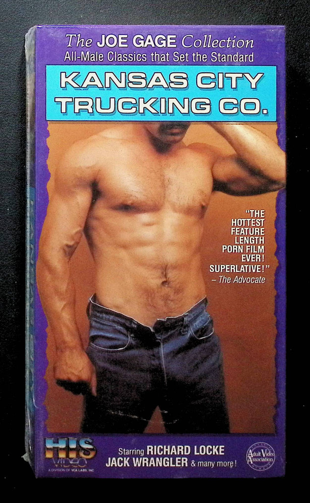 Kansas City Trucking Co. HIS Video Gay VHS 1995 Richard Locke Jack Wrangler 112724DMVHS2