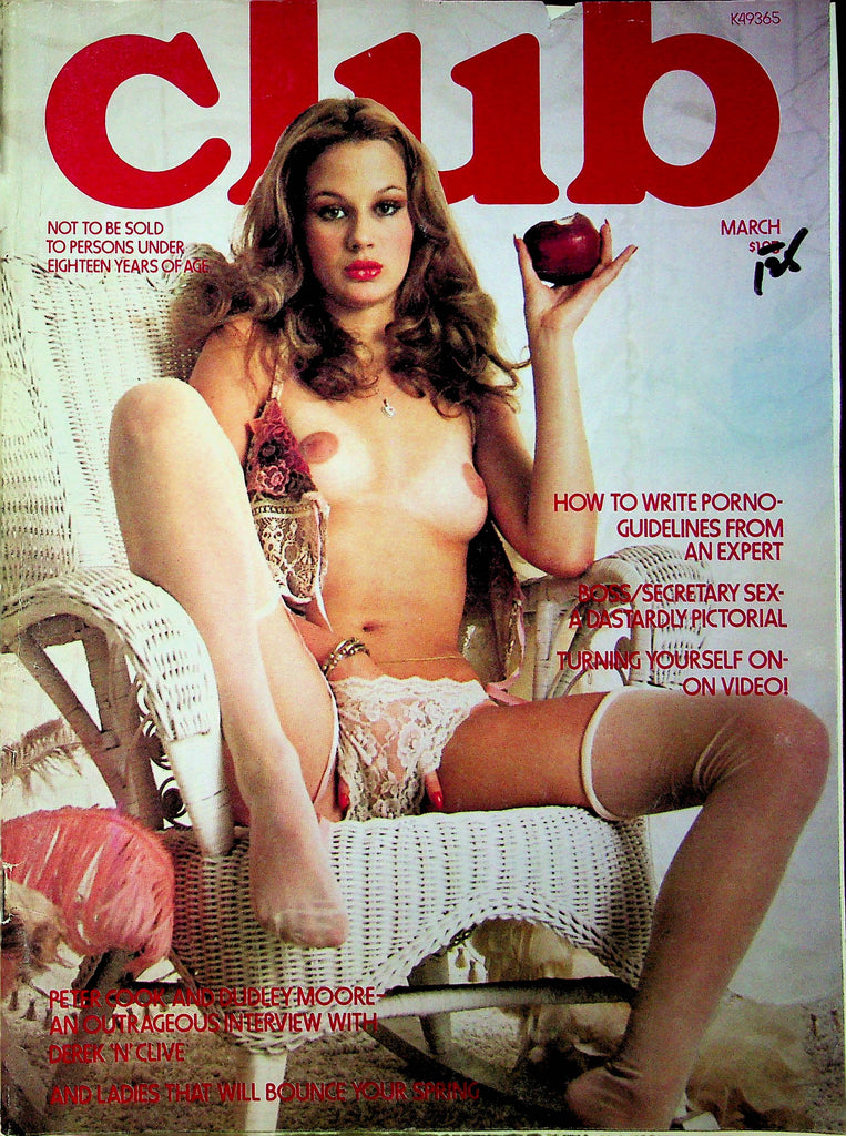 Club Magazine Peter Cook And Dudley Moore & Derek N' Clive Interview March 1977 050823RP