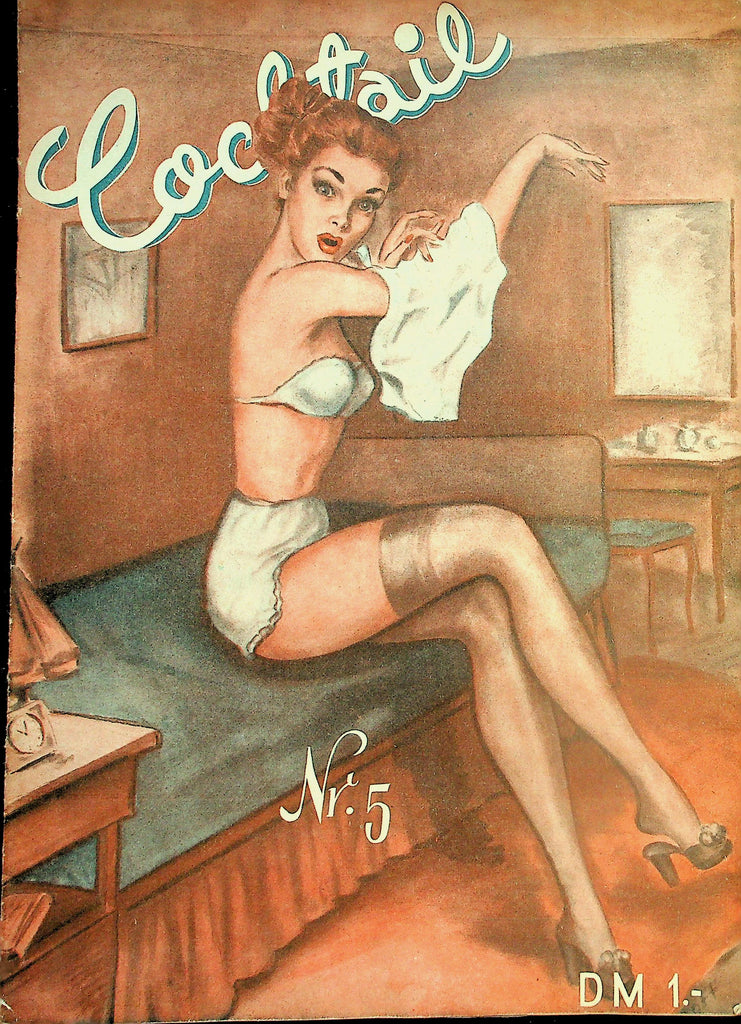 Cocktail Vintage German International Magazine  #5 1950's  070226lmp-GSC