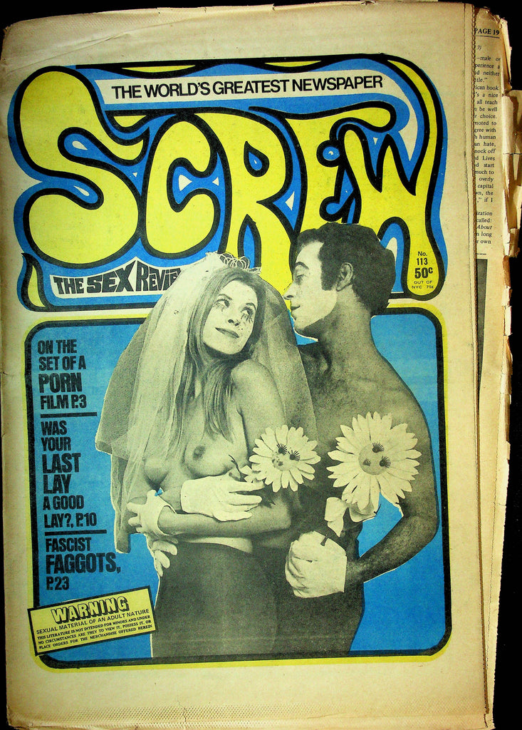 Screw Men's Newspaper No.113 May 3 1971 061124OSRP