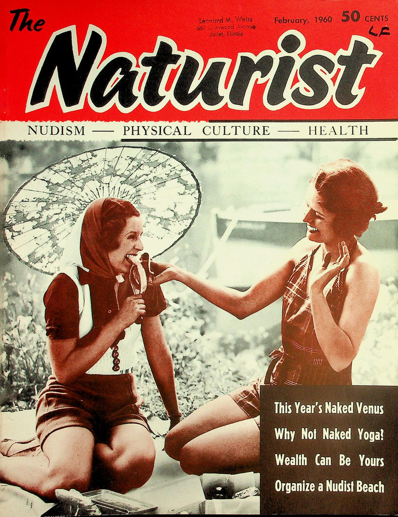 The Naturist - Nudism, Physical Culture, Health Magazine   Naked Venus / Naked Yoga?  February 1960    071226lmp-GSC