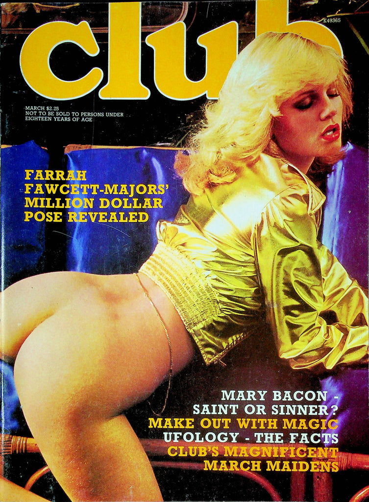 Club Magazine Mary Bacon March 1978 042624RP