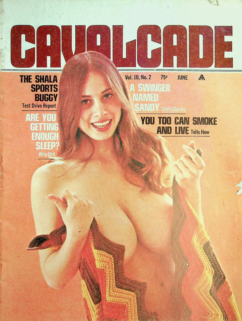 Cavalcade Busty Magazine  Arlene Bell Cover & Centerfold  vol.10 #2 1970   072526lmp-GSC