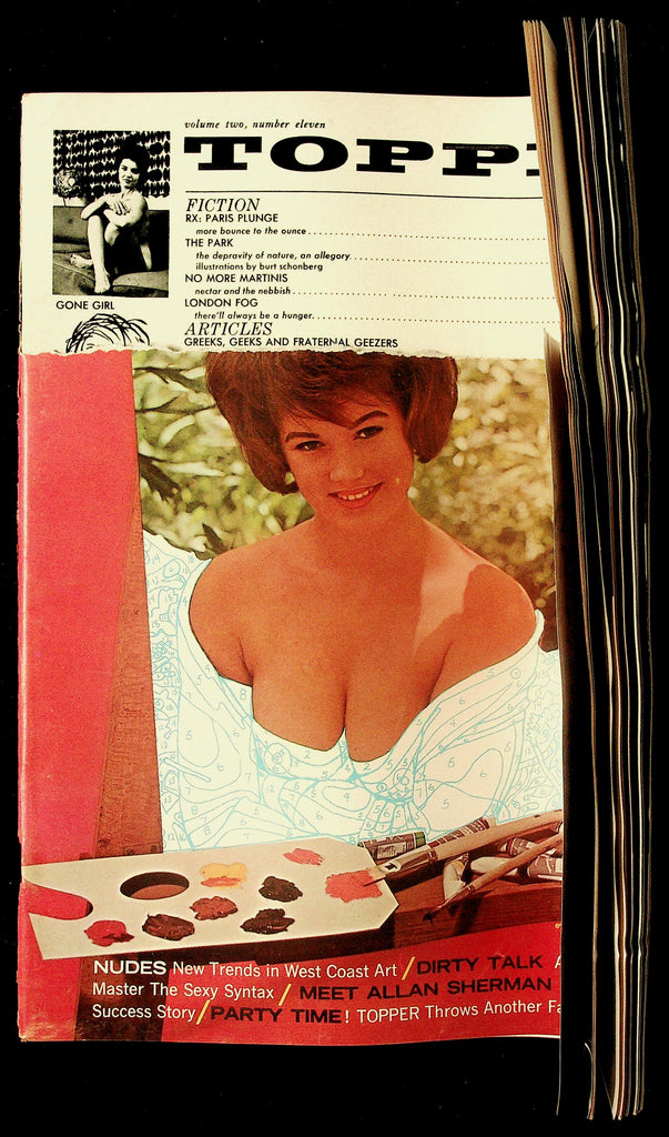 Topper Adult Magazine V2, No. 11 June 1963 Las Toreras Valientas Pictorial 082026hrp-72
