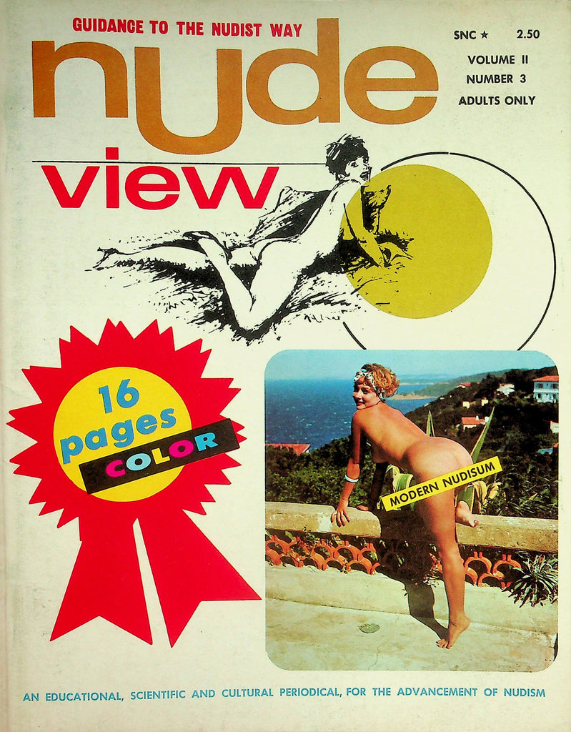 Nude View Magazine  Guidance To The Nudist Way / Modern Nudisum  vol.II #3  1967     083126lmp-GSC