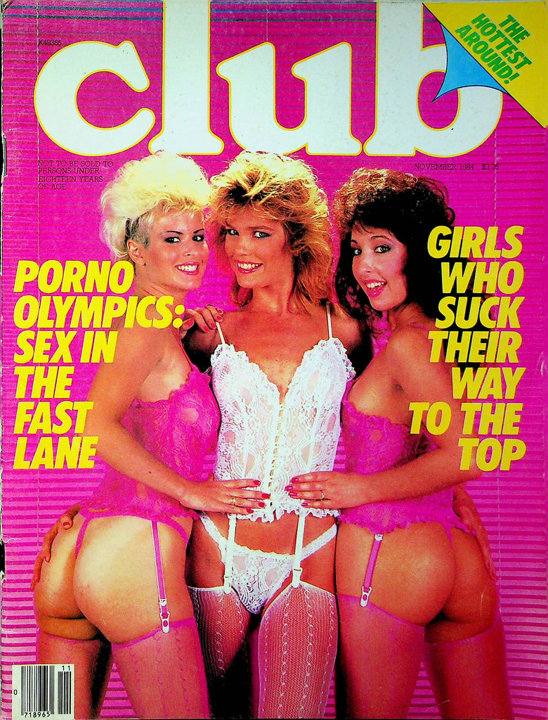 Club Magazine Sex - Club Magazine Porno Olympics & Gayle & Diana November 1984 062823RP â€“ Mr- Magazine