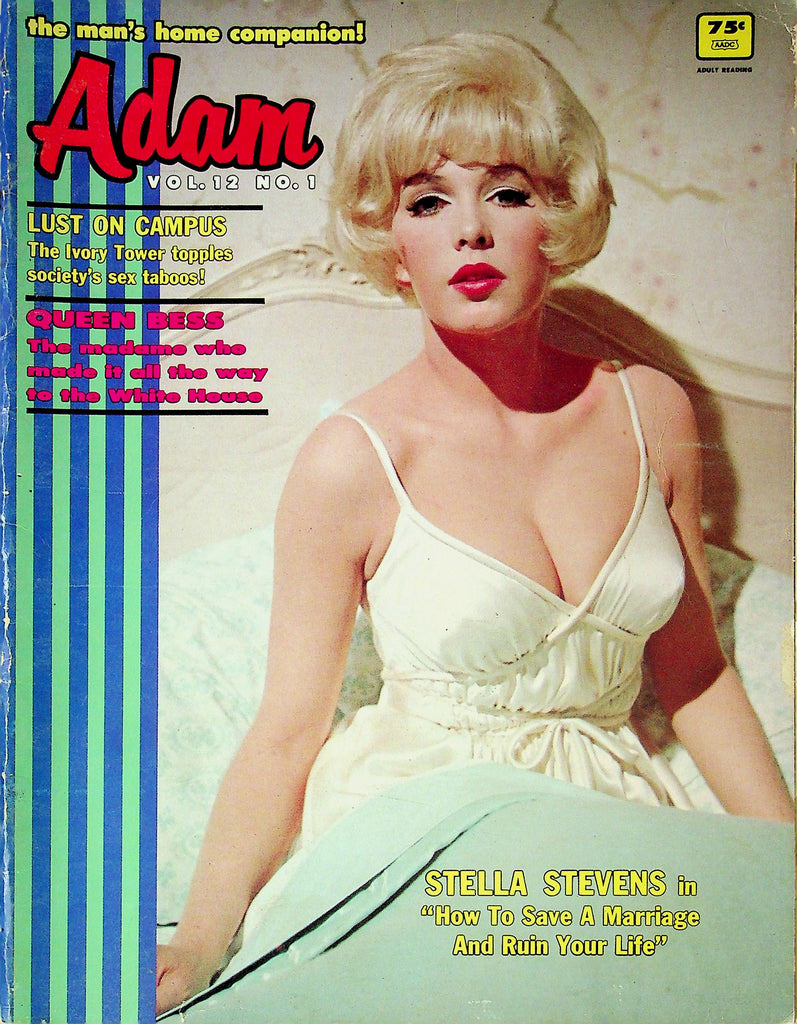 Adam Magazine Ft. Queen Bess & Stella Stevens Vol.12 No.1 091725RP-