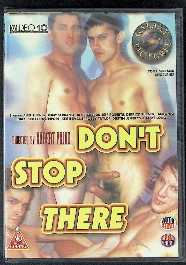Don't stop There w/ Jeff Roberts, Derrick Turner, Jay Richards, Gay DVD Sunshine Films Blue Jay Productions Galaxy Pictures Video 10 082925AKDVD