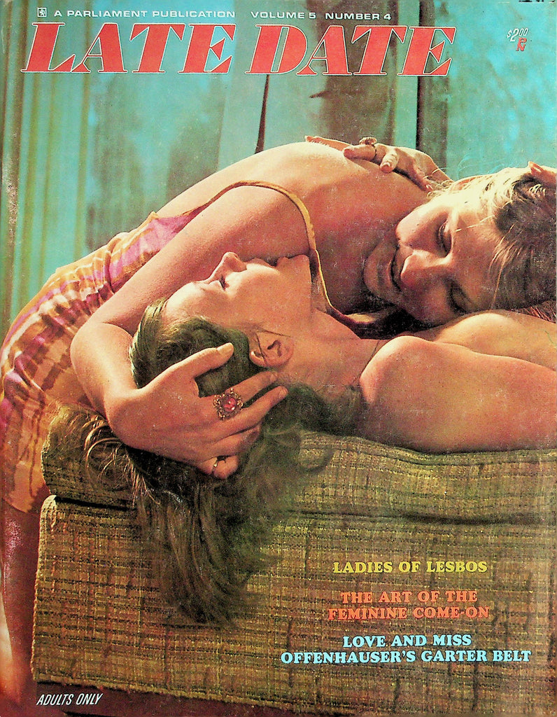 Late Date Magazine  Ladies Of Lesbos / The Art Of Feminine Come-On  vol.5 #4 1968 Parliament   082226lmp-GSC