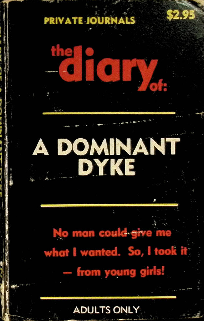 The Diary of a Dominant Dyke Private Journals 1982 Star Dist Adult Paperback Novel 090325AMP
