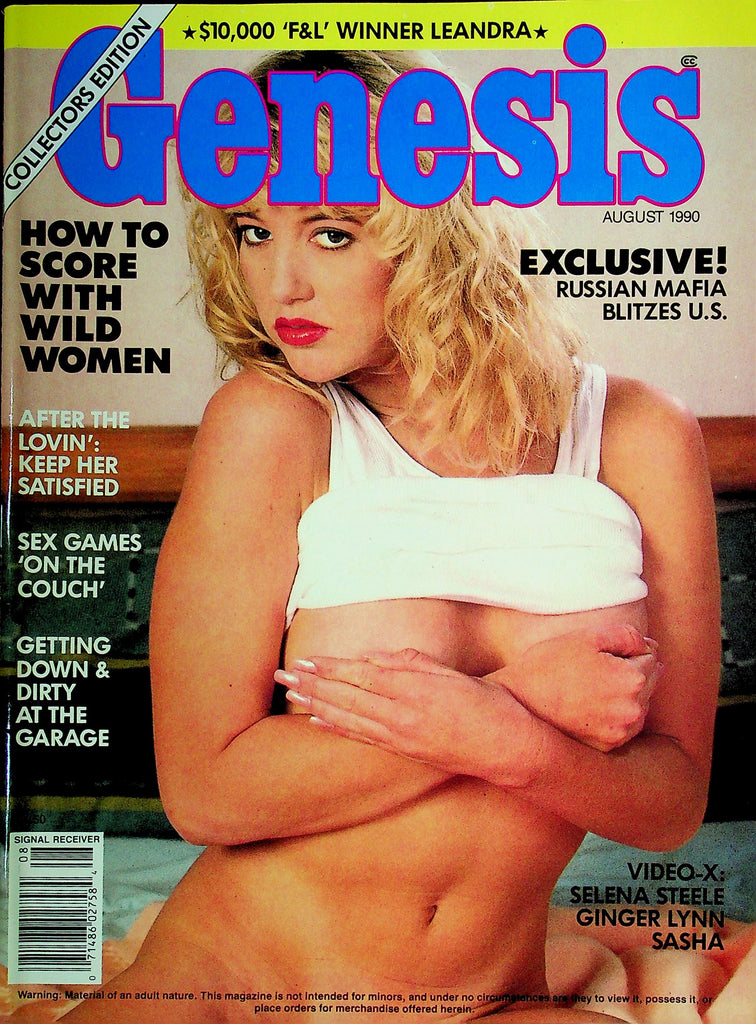 Genesis Magazine Ft. Selena Steele & Ginger Lynn August 1990 041425RP