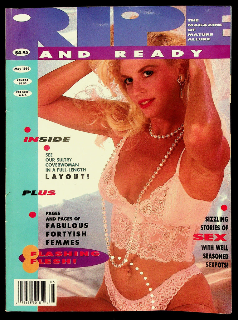 Ripe & Ready Mature Women Adult Magazine May 1993 Mature Allure 082726hrp-34