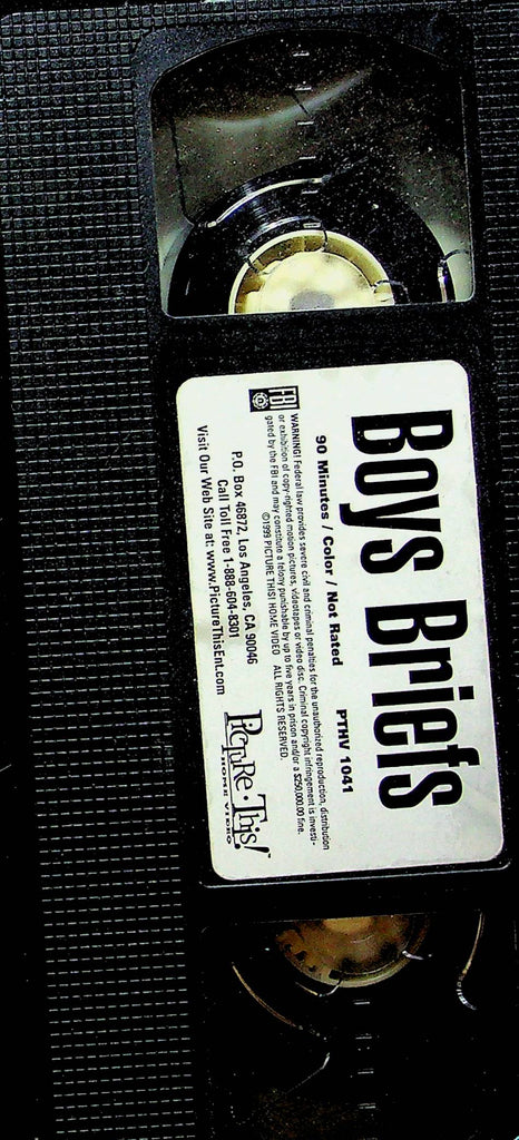 Gay Adult VHS Movie Boys Briefs 1999 By Picture This! Home Video 080123RPVHS4