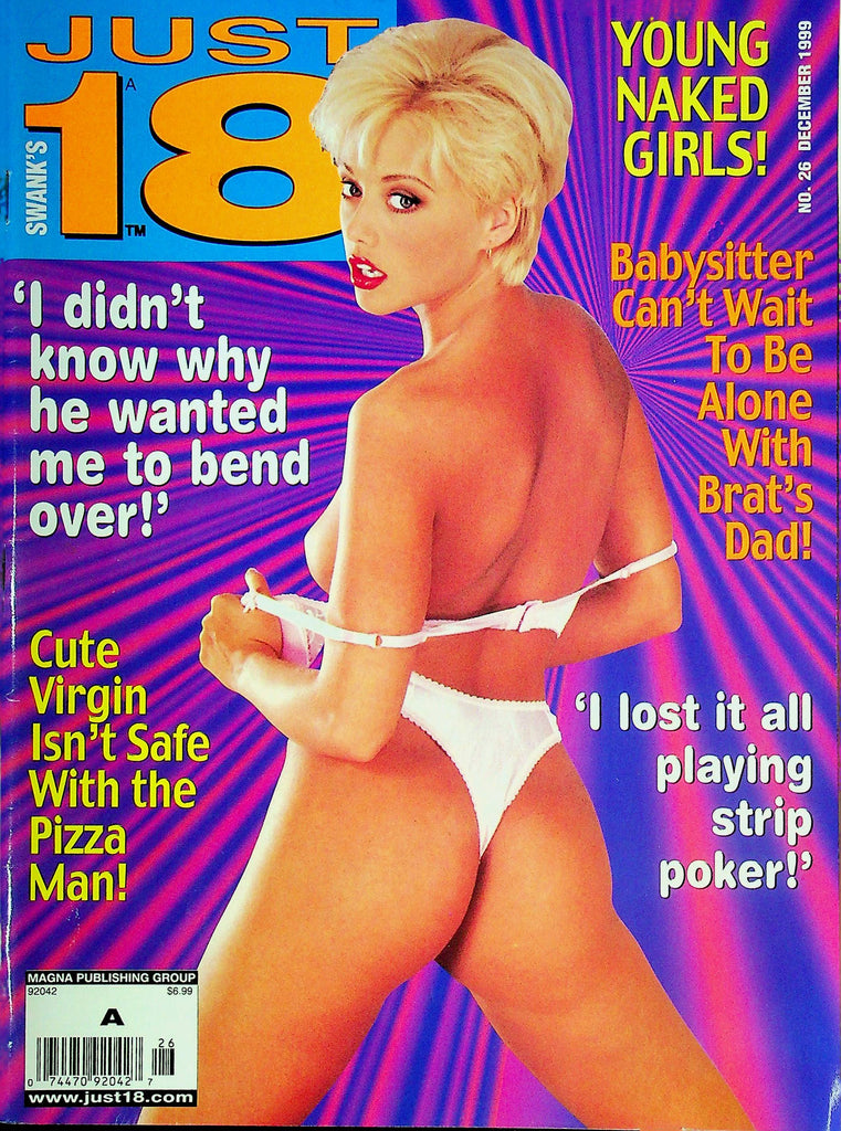 Swank's Just 18 Magazine Virgin & The Pizza Man December 1999 No.26 011425RP