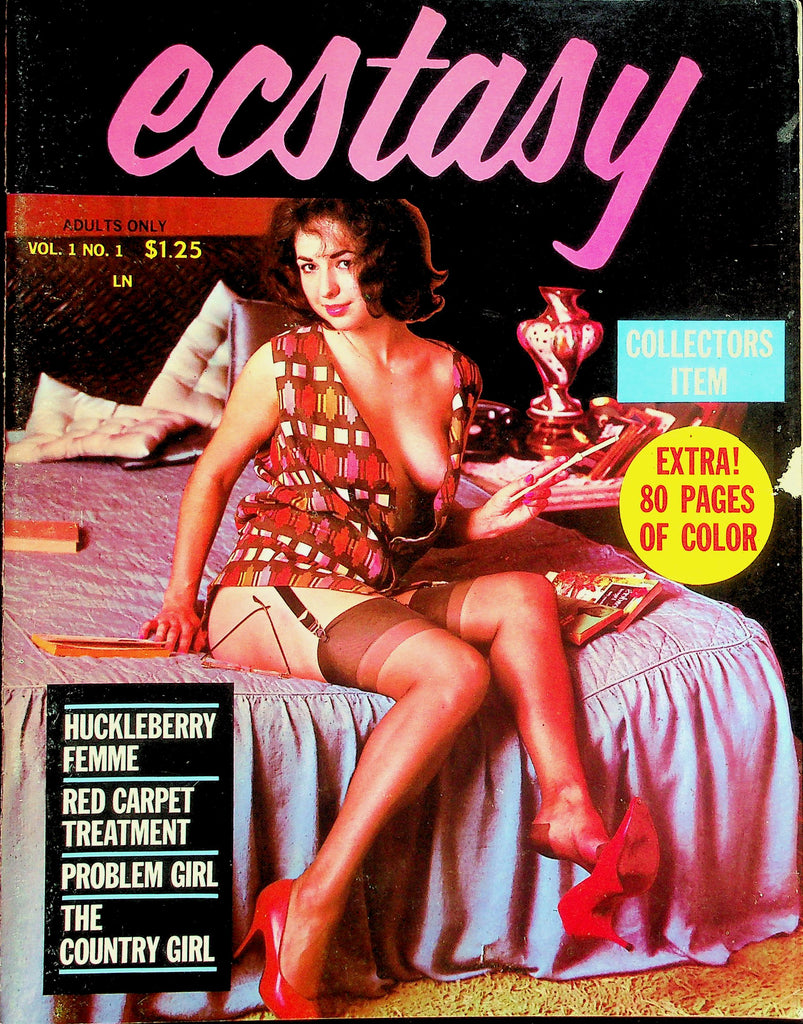 Ecstasy Magazine  Best Bet - Yvette / Danice Around The House vol.1 #1  1963  Collector Edition  091926lmp-GSC