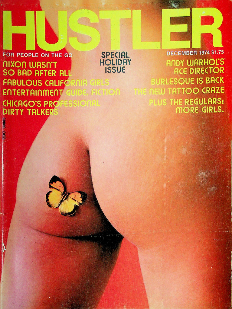 Hustler Magazine Special Holiday Issue December 1974 W/Calendar 013125RP