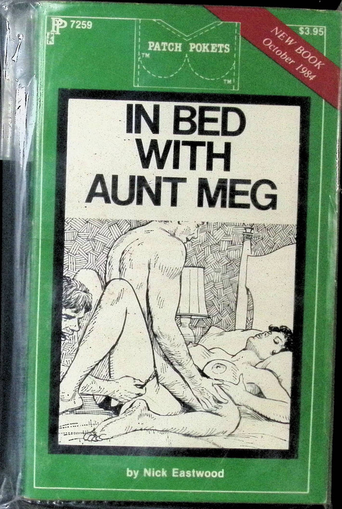 In Bed with Meg by Nick Eastwood October 1984 Patch Pokets Book Greenleaf Classics Adult Novel-042324AMP