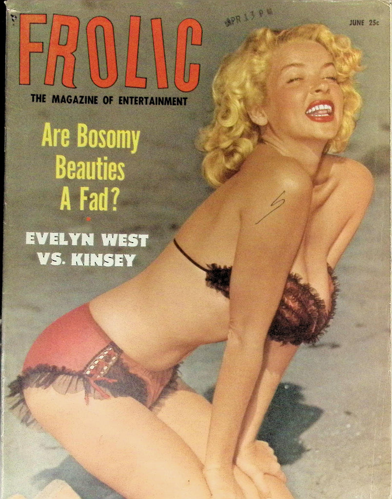 Frolic Magazine June 1964 Everlyn West vs. Kinsey  091426LLP