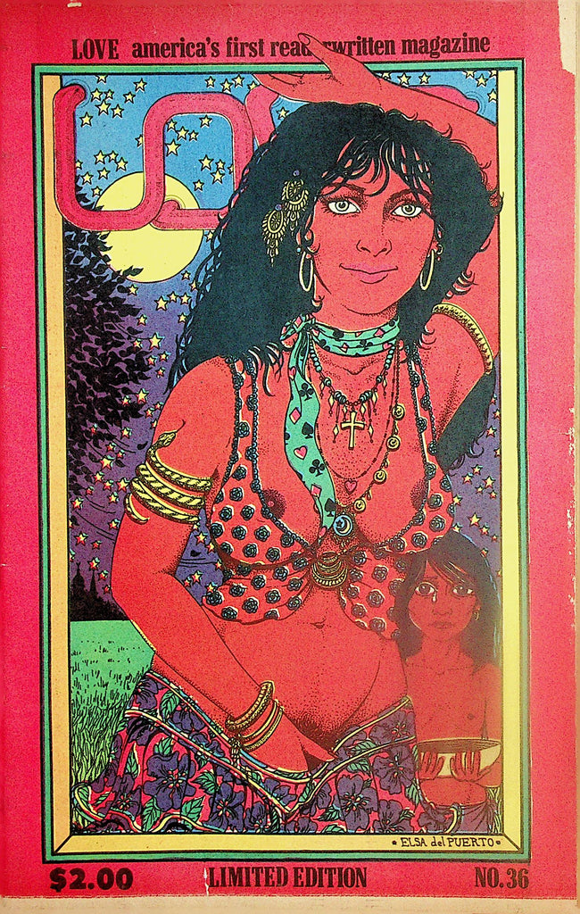 Love Adult Newspaper Magazine Limited Edition #36  1960's  100824lm-p