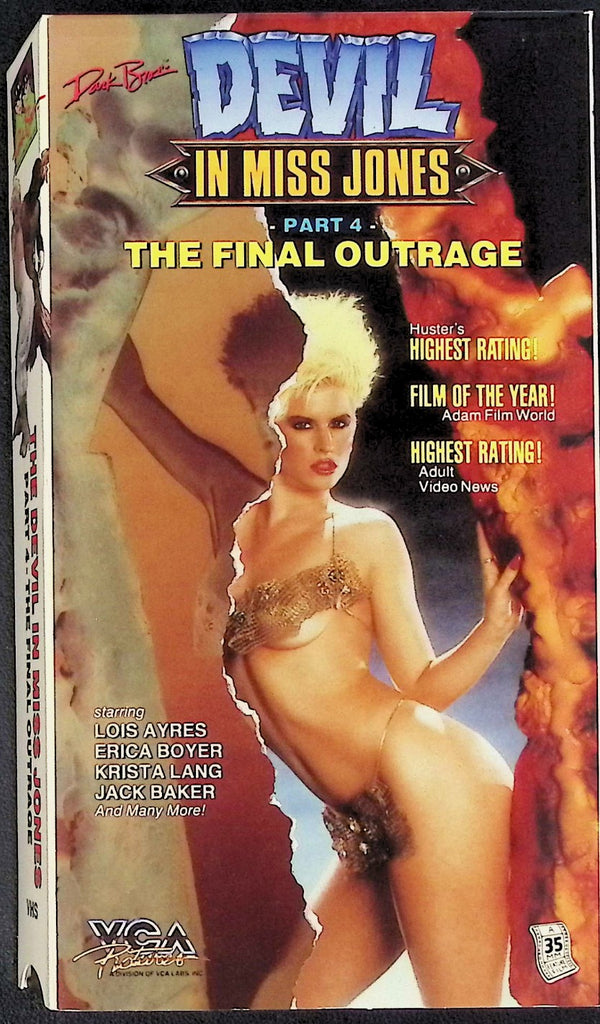 Devil in Miss Jones #4 Final Outrage ft. Lois Ayres, Erica Boyer, Tamara Longley Adult VHS VCA Pictures 102325AKVHS2