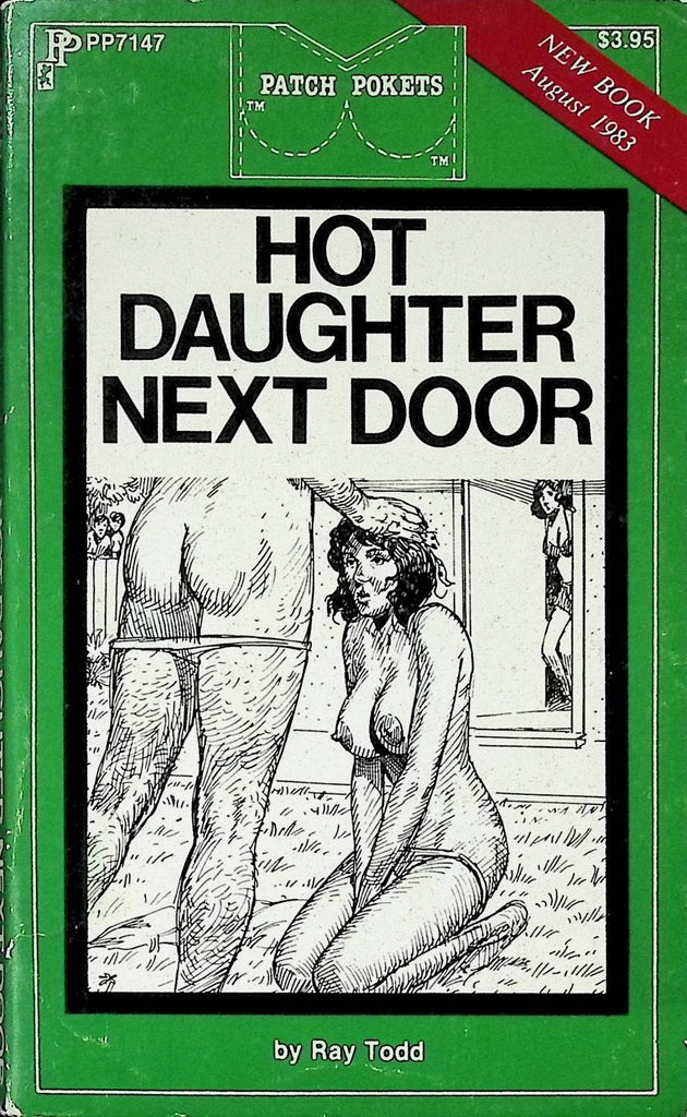 Hot Daughter Next Door by Ray Todd PP7147 August 1983 Patch Pokets Book Adult Paperback Novel-091224AMP