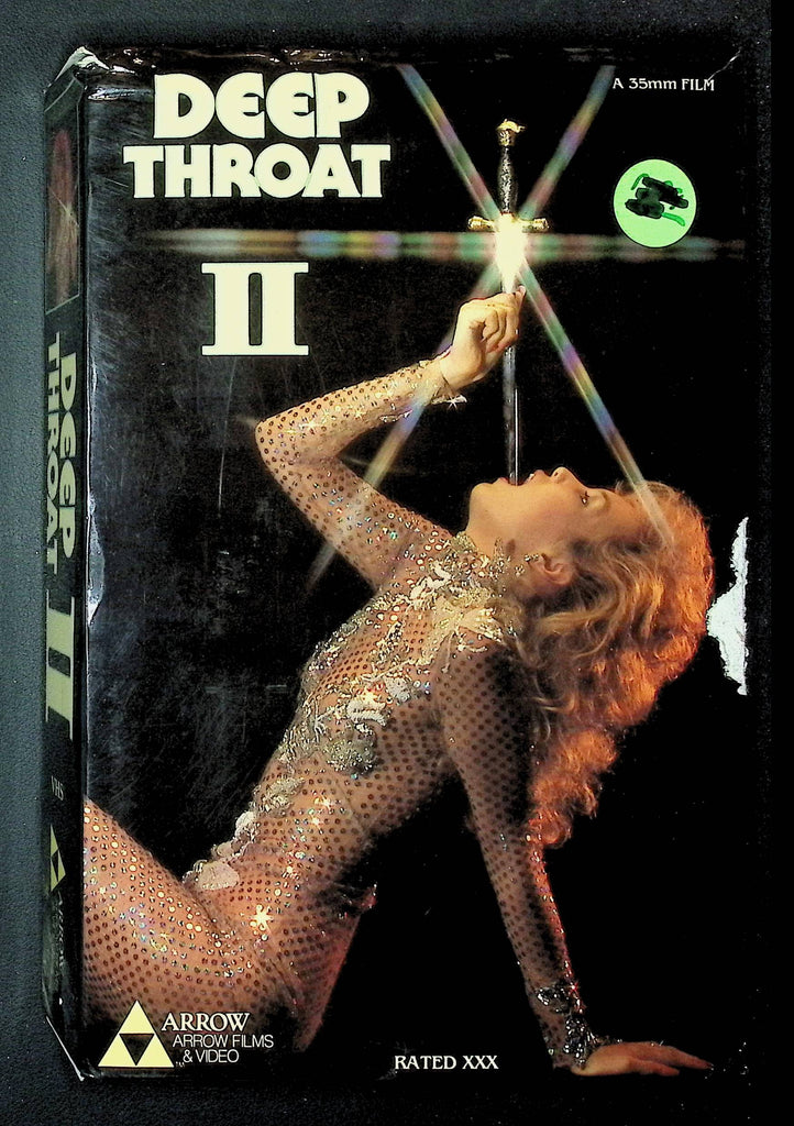 Deep Throat 2 Arrow Films VHS 1987 Krista Lane Jamie Gillis 040825DMVHS2
