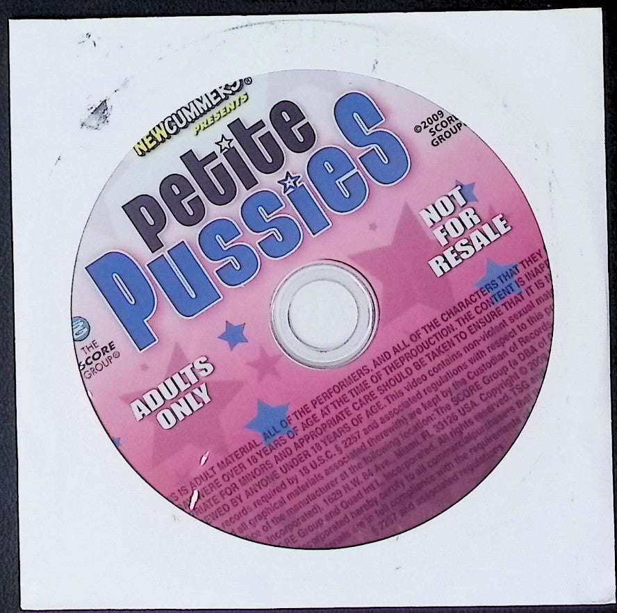 Petite Pussies Adult DVD NewCummers / Score Group 2009 121725AKDVD-D70