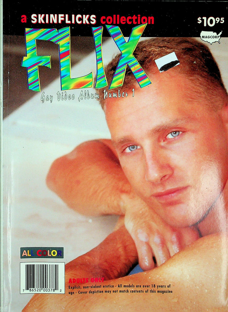 Flix Gay Video Album Magazine Skinflicks Collection #1  Magcorp    122525lmp