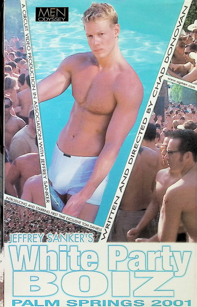White Party Boiz Palm Springs 2001 Men Of Odyssey Jeffrey Sanker Gay Male VHS 092024AMPVHS2