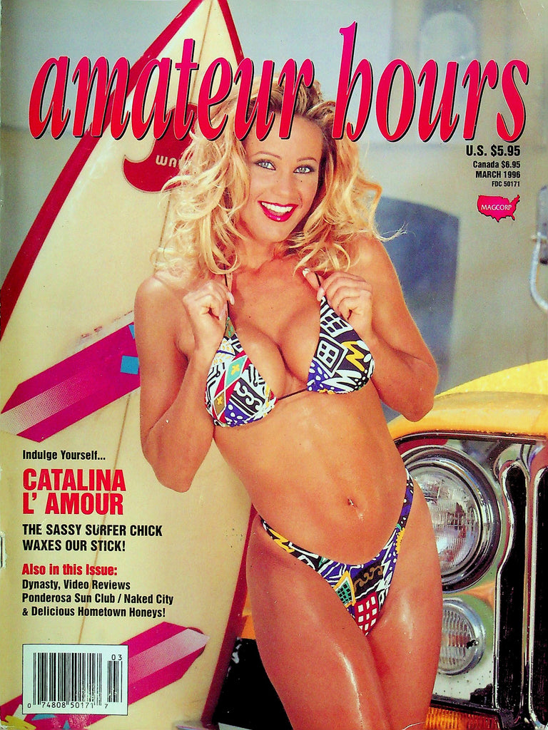 Amateur Hours Magazine Ft. Catalina L'Amour March 1996 022525RP
