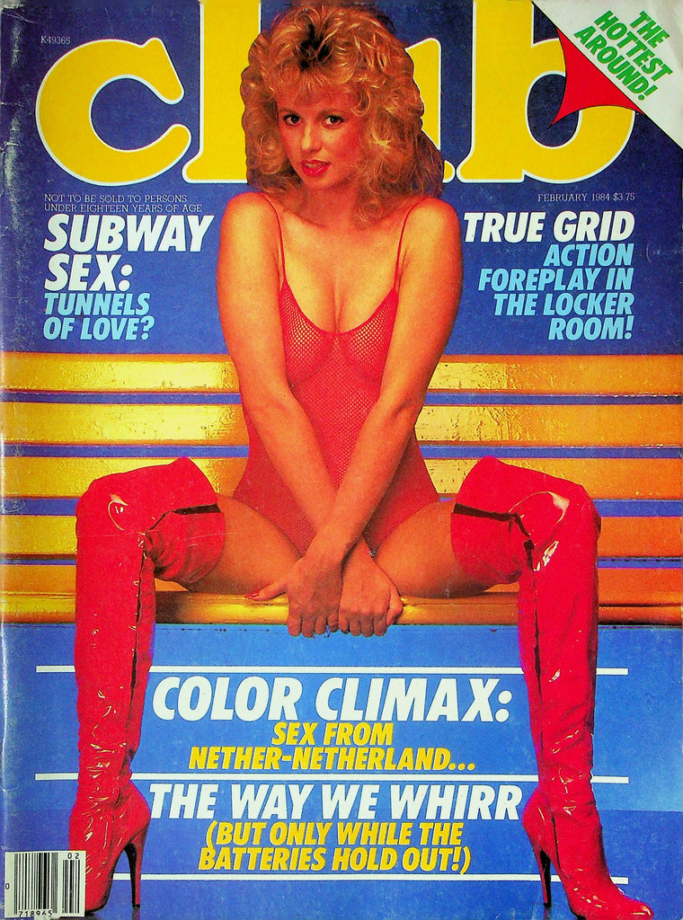 Club Magazine Netherland Sex & The Way We Whirr February 1984 031424RP