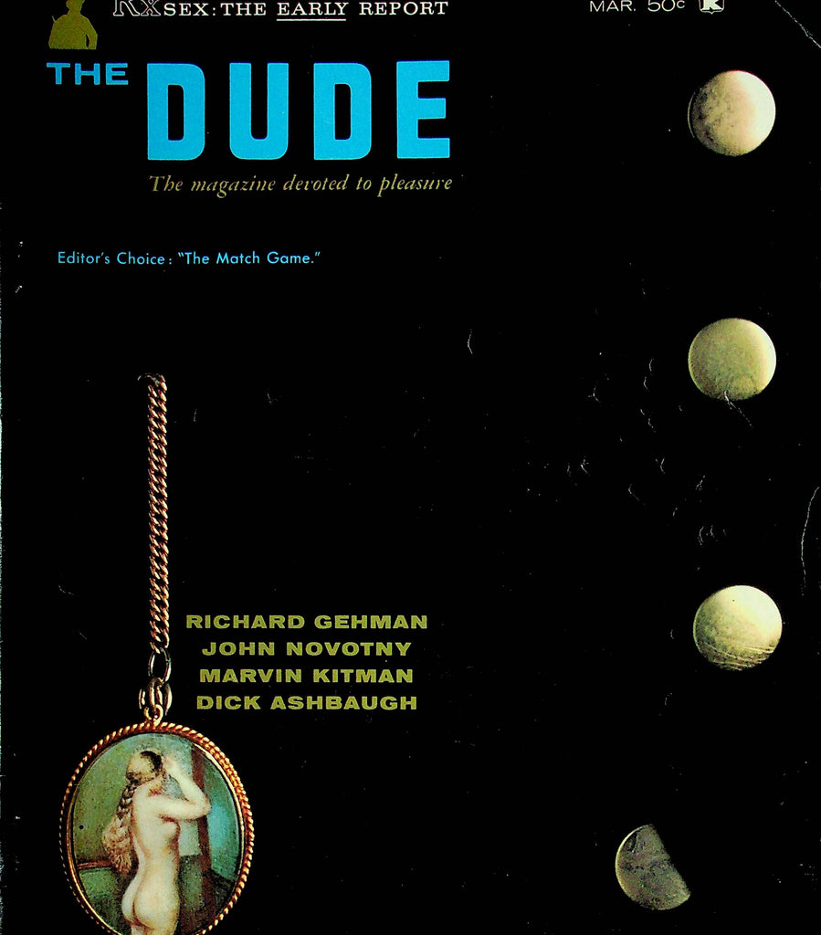 The Dude Men's Magazine Richard Gehman & John Novotny March 1961 121824RP