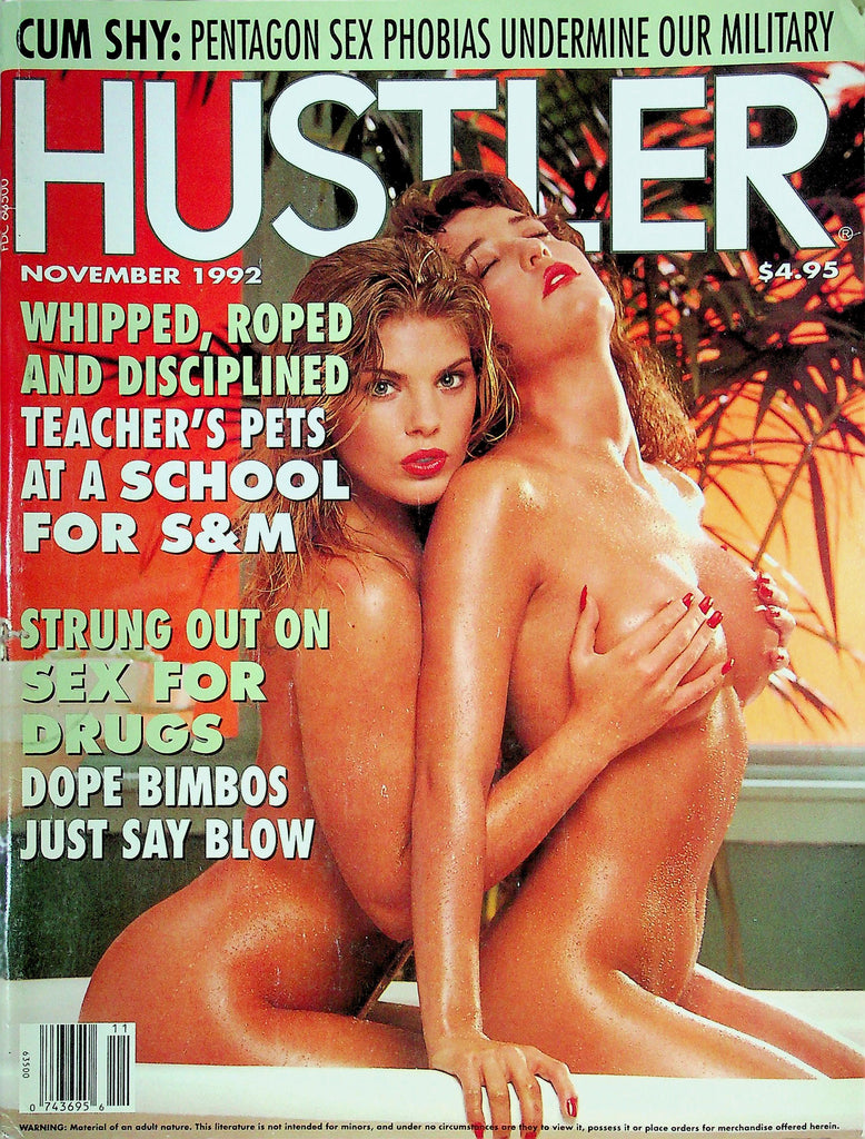 Hustler Magazine Ft. Sybil & Mistress Ava November 1992 012925RP