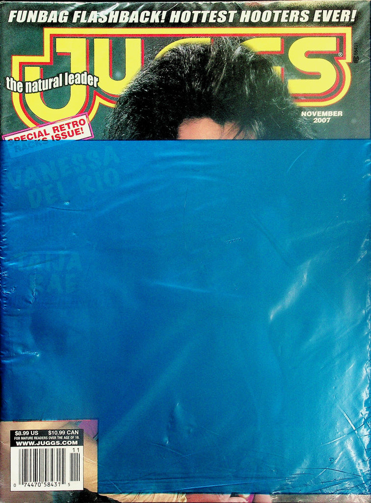 Juggs Busty Magazine   Vanessa Del Rio   November 2007  new/sealed   112925lmp