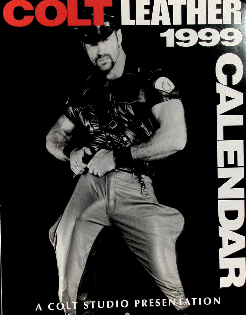 Colt Studio Leather 1999 Wall Calendar Gay Man BIG Hunky Buff Men 041326AMP2