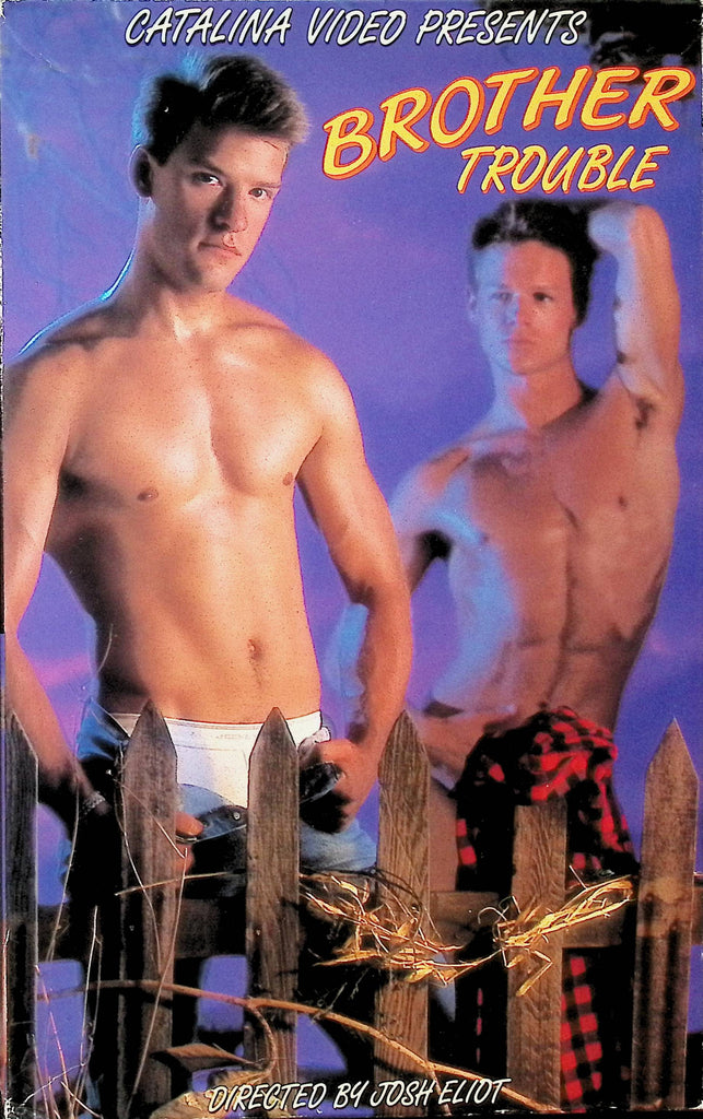 Brother Trouble Catalina Video Josh Eliot Derek Jensen Mark Robinson 1998 Gay Male VHS 091924AMPVHS2
