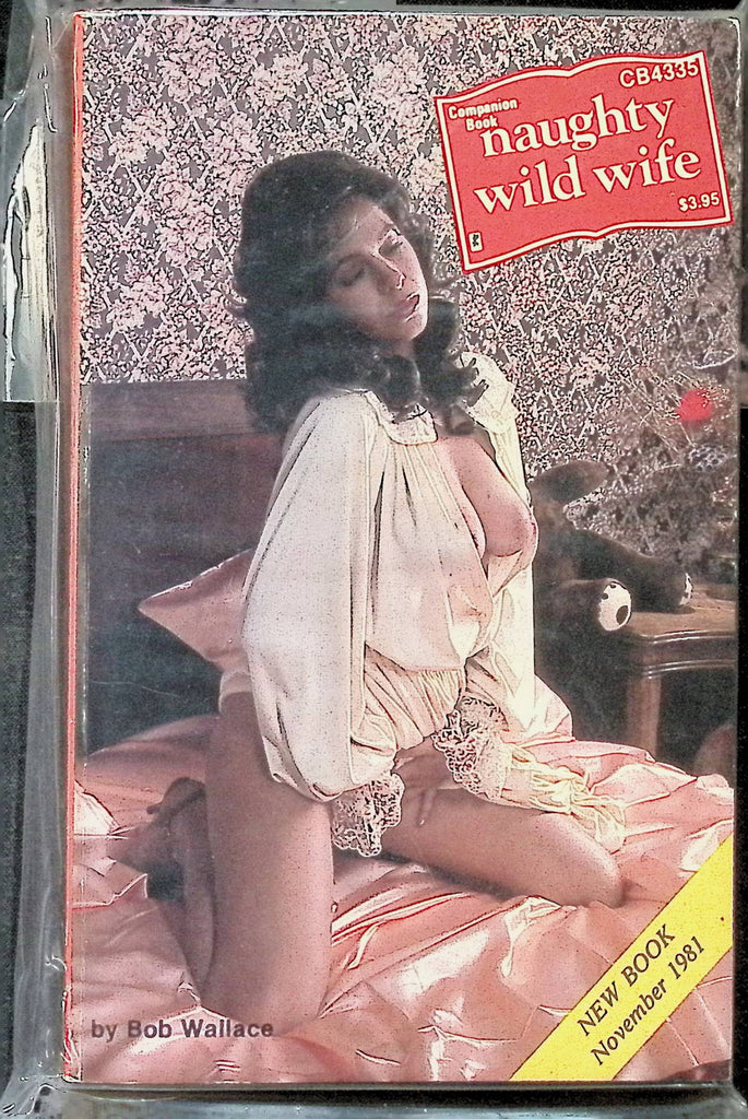 Naughty Wild Wife by Bob Wallace CB4335 November 1981 Companion Book Greenleaf Adult Paperback Novel-082924AMP