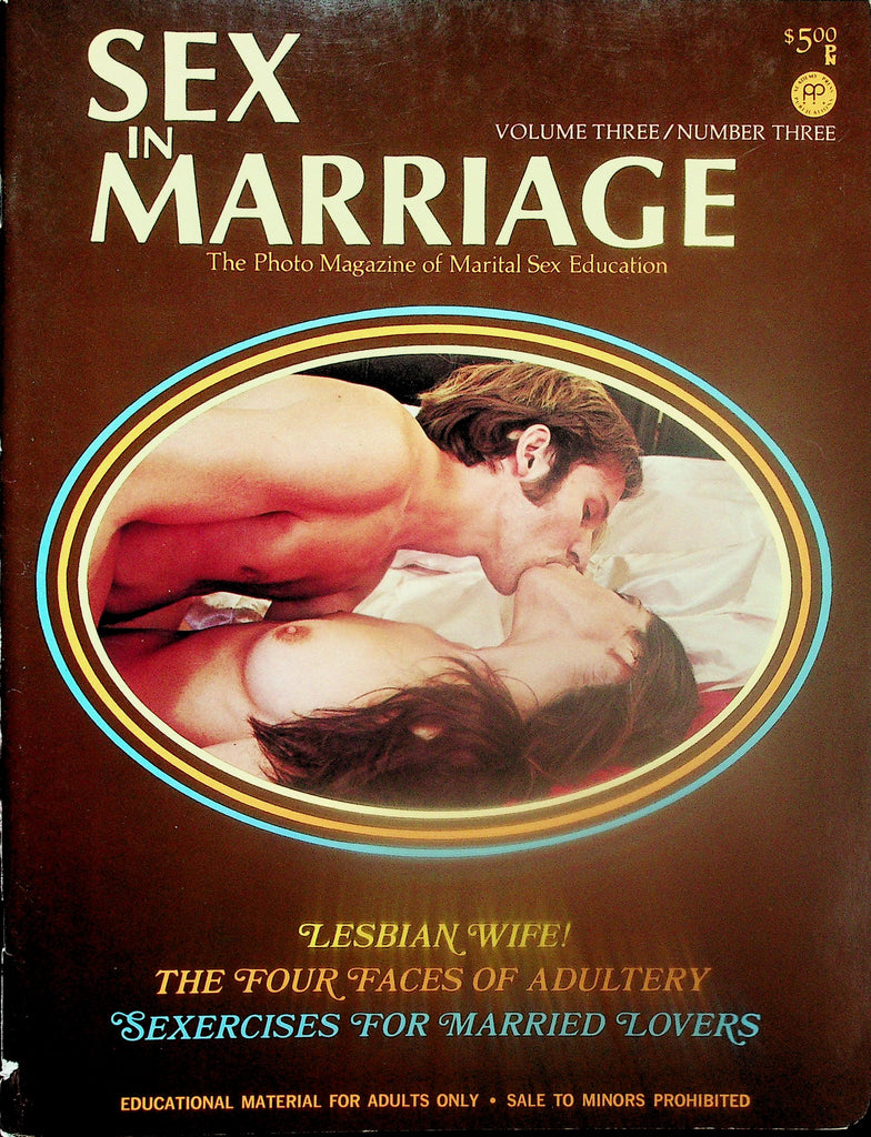 Sex In Marriage Magazine Of Marital Sex Education - Sexercises For Married Lovers  vol.3 #3  April 1973    121925lmp