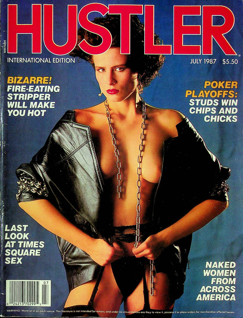 Hustler Magazine Morgan's Night Out July 1987 031524RP